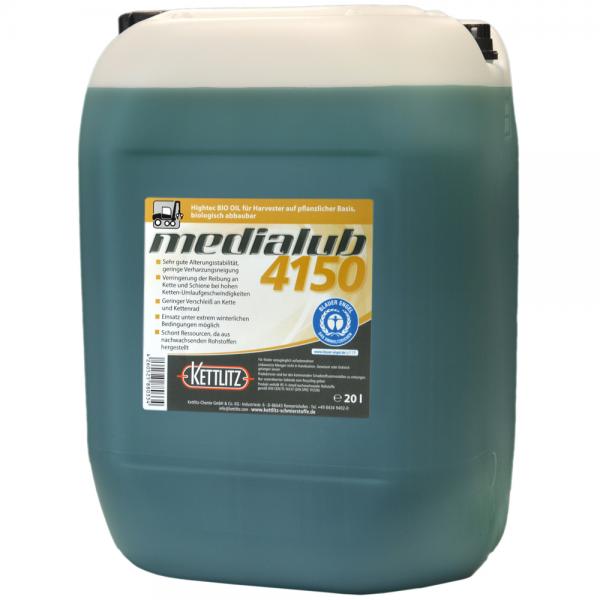 KETTLITZ-Medialub 4150 Harvester Öl - 20 Liter Gebinde - "Blauer Engel" nach RAL-UZ 178